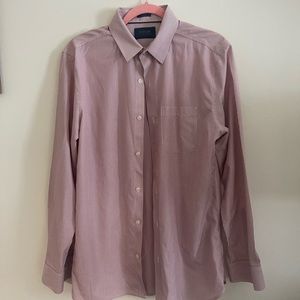 Size M Fairlane men’s striped button down shirt